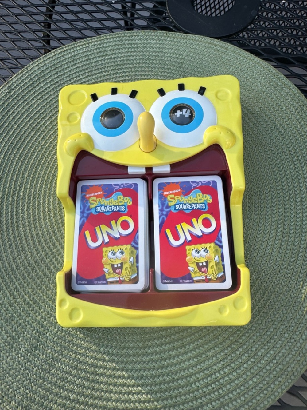 Vintage Eye-Eye SpongeBob Uno Game